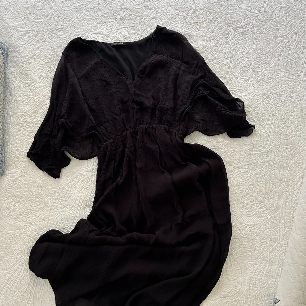 Massimo Dutti Black Dress